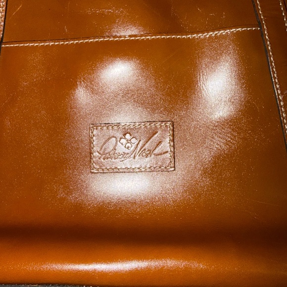 Vintage Used Patricia Nash Leather Chantilly Satchel Tan Color Group Heritage - Picture 2 of 10